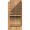 Ekena Millwork Olympic Arts & Crafts Rough Sawn Outlooker, Western Red Cedar, 8"W x 16"D x 16"H OUT08X16X16OLY03RWR - alternate 4